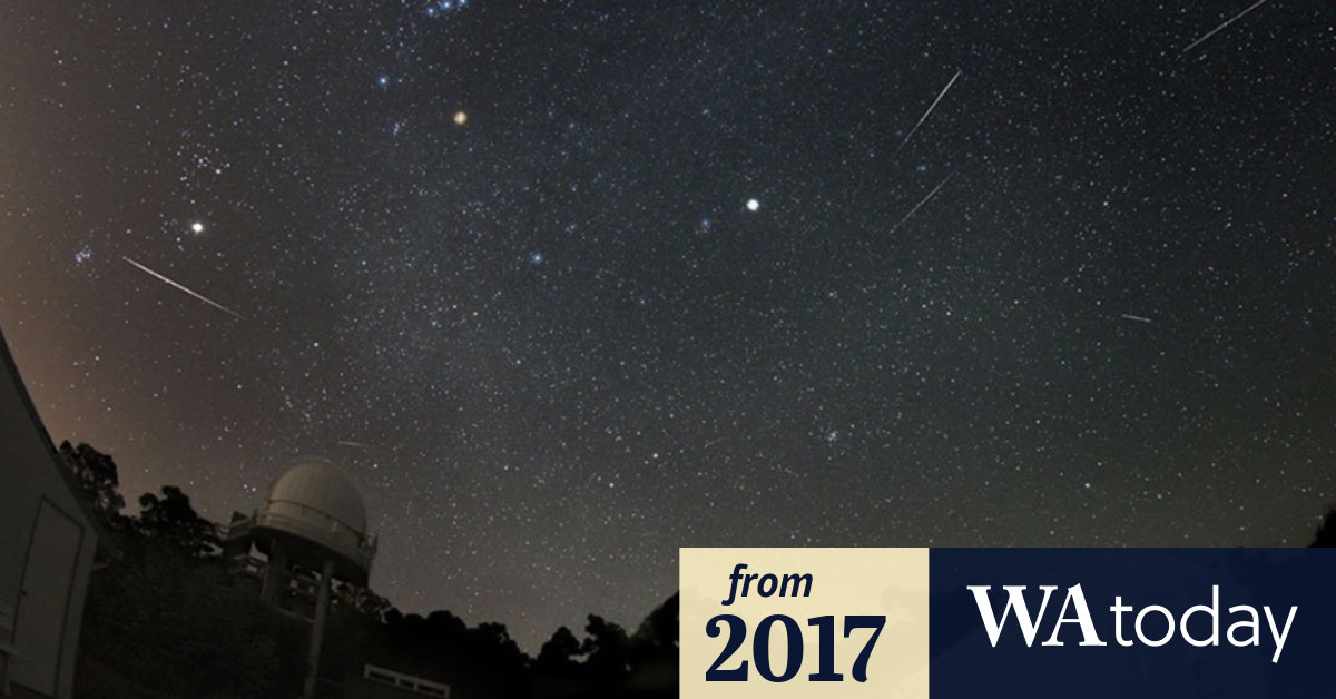 The best places in Perth to see the Geminids meteor shower